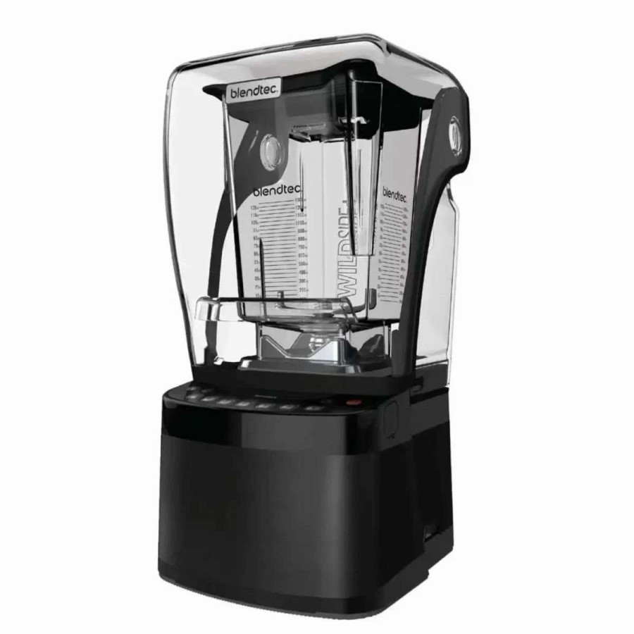 Blending & Drinks * | Outlet Blendtec Commercial Stealth 885 Blender + Fourside Jar & Wildside Jar Black & Stainless