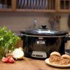 Frying, Grilling & Cooking * | Promo Weston Slow Cooker Programmable 7 Qt Black