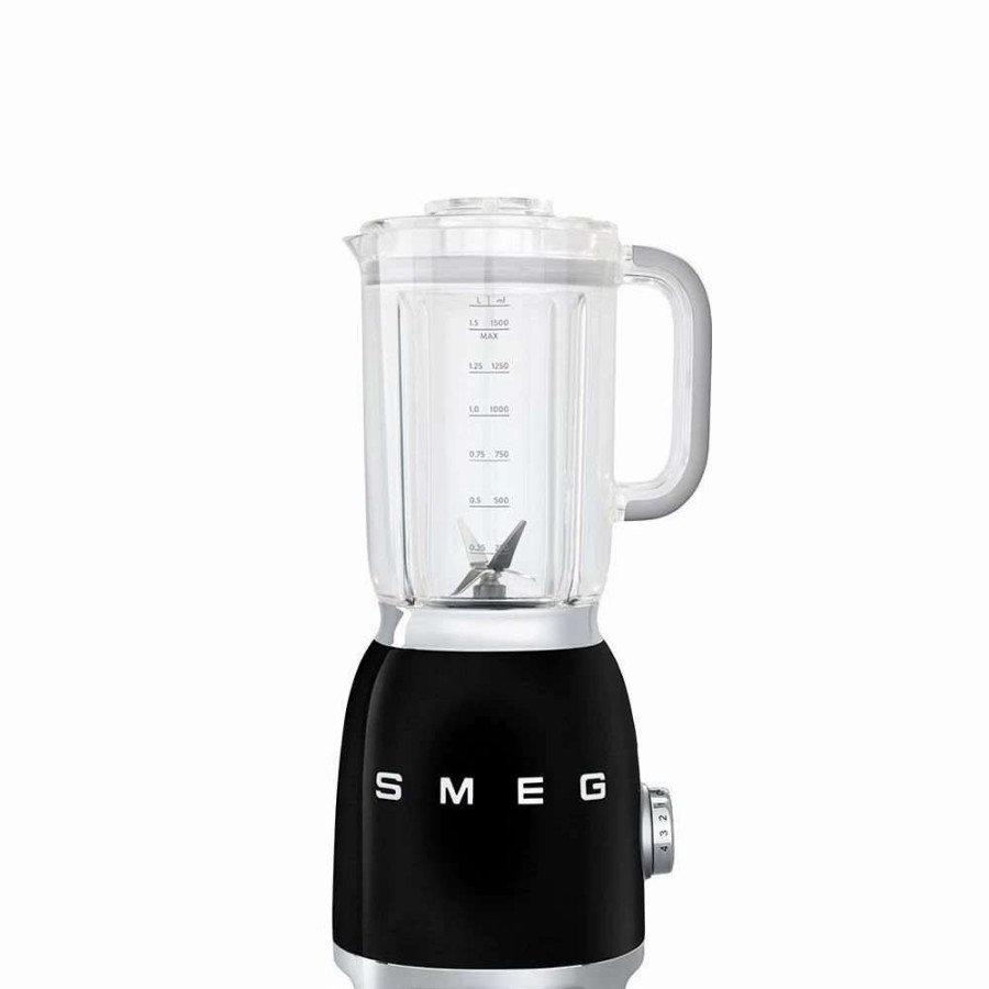 Blending & Drinks * | Best Pirce Smeg Blender | Black Black