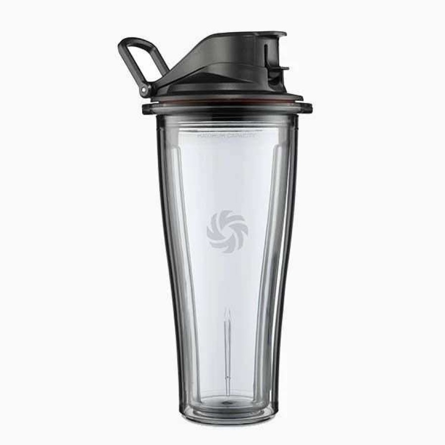 Blending & Drinks * | Brand New Vitamix Ascent Series 20 Oz. Blending Cup With Lid Clear & Black