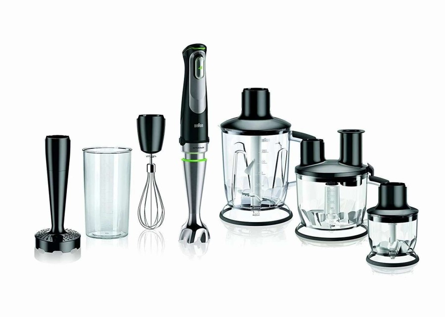 Blending & Drinks * | Best Sale Braun Multiquick Mq9 Hand Blender Set Black