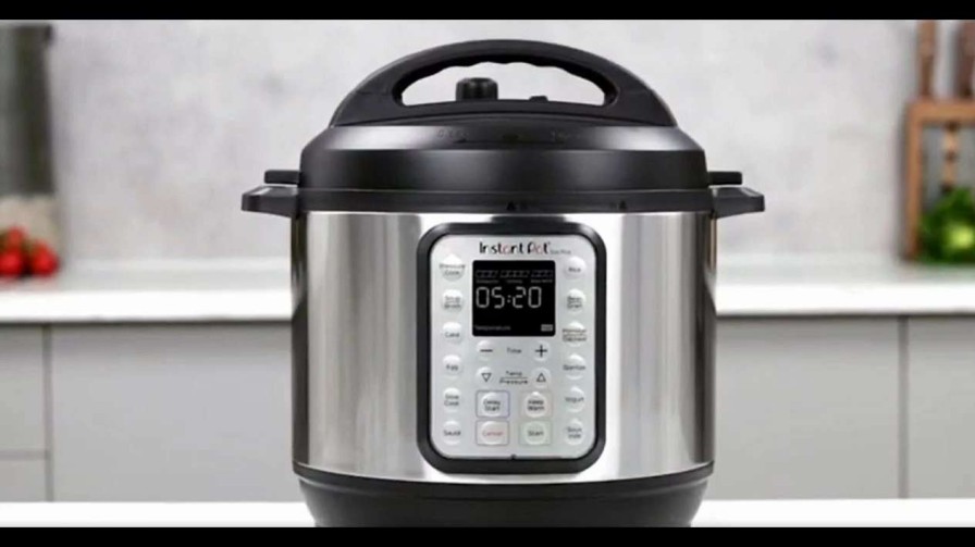 Frying, Grilling & Cooking * | Outlet Instant Pot Duo Plus Pressure Cooker | 6-Quart Gray