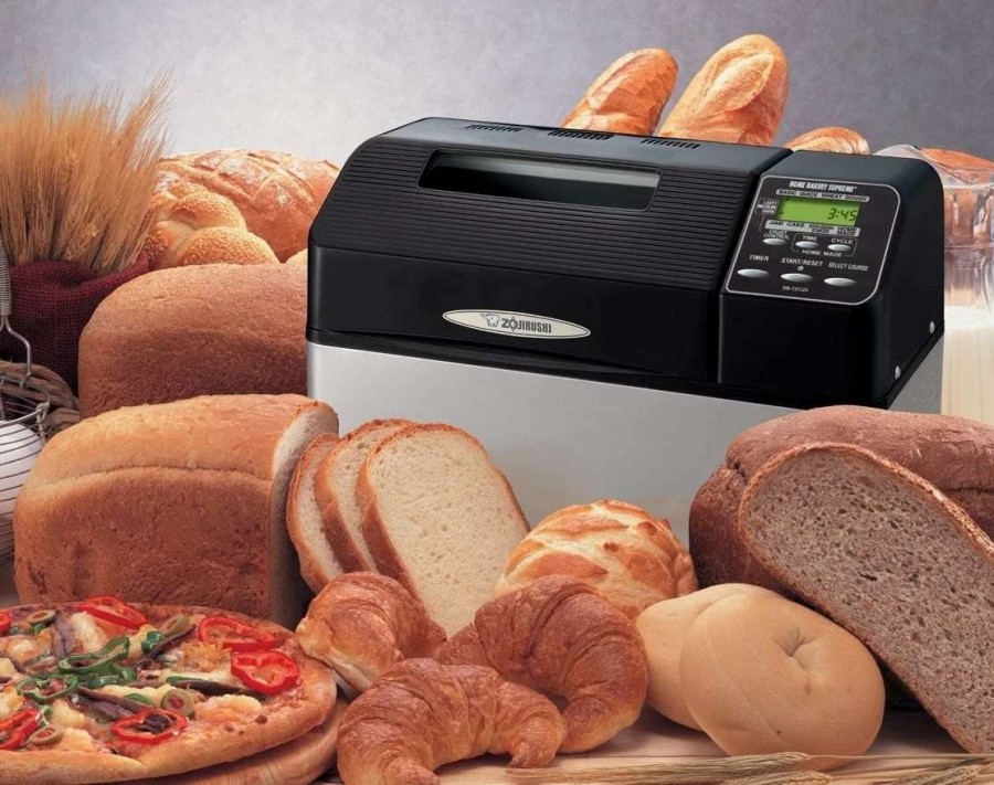 Frying, Grilling & Cooking * | Budget Zojirushi Black Home Bakery Supreme Bread Machine Black