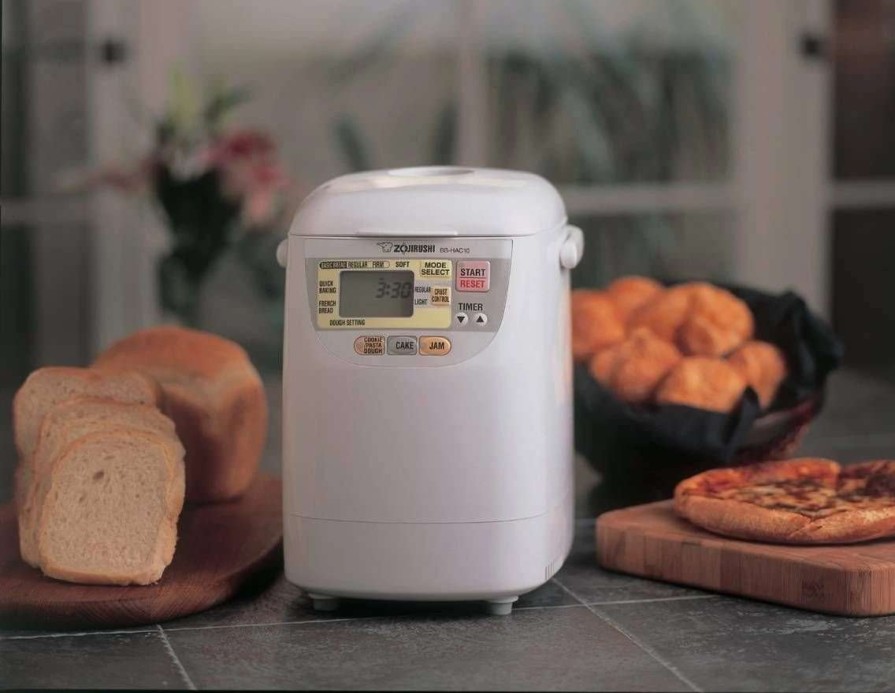 Frying, Grilling & Cooking * | Discount Zojirushi Mini Bakery Bread Machine White