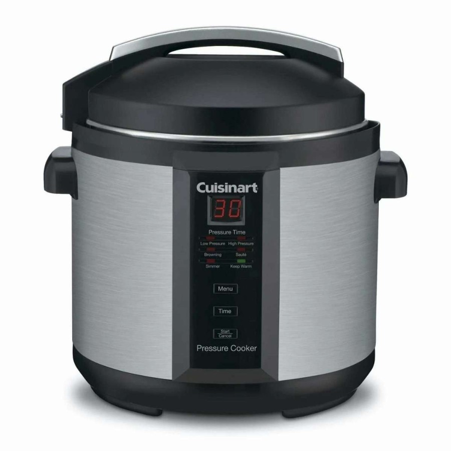 Frying, Grilling & Cooking * | Hot Sale Cuisinart 6-Quart Electric Pressure Cooker Black