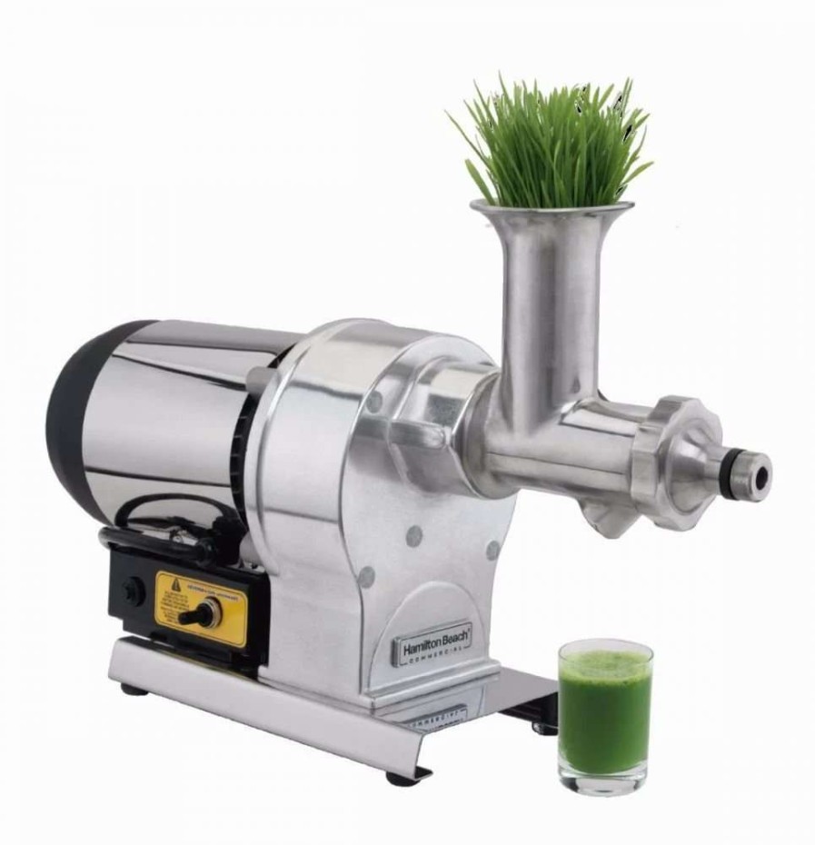 Blending & Drinks * | Flash Sale Hamilton Beach Commercial Wheatgrass Juicer Steel