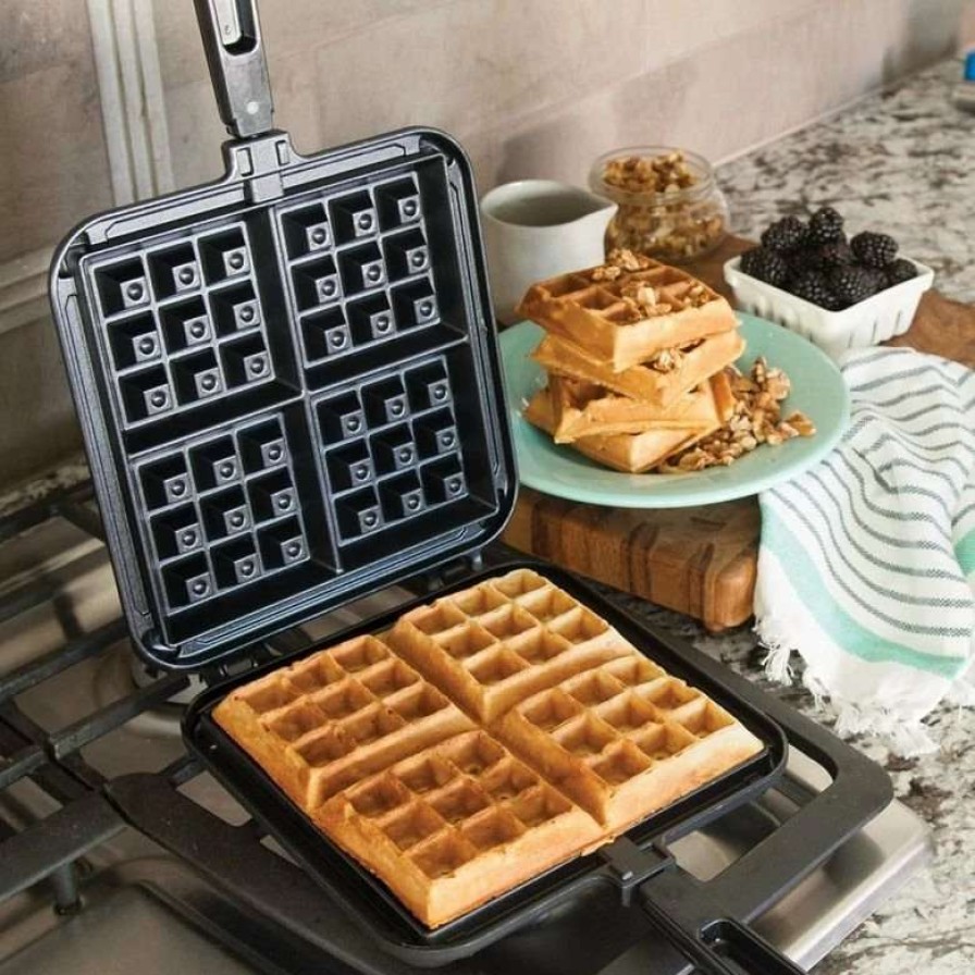 Frying, Grilling & Cooking * | Discount Nordic Ware Original Stovetop Belgian Waffler Iron