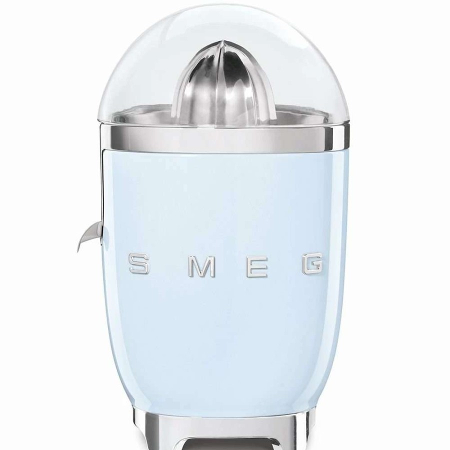 Blending & Drinks * | Best Deal Smeg Citrus Juicer | Pastel Blue Blue