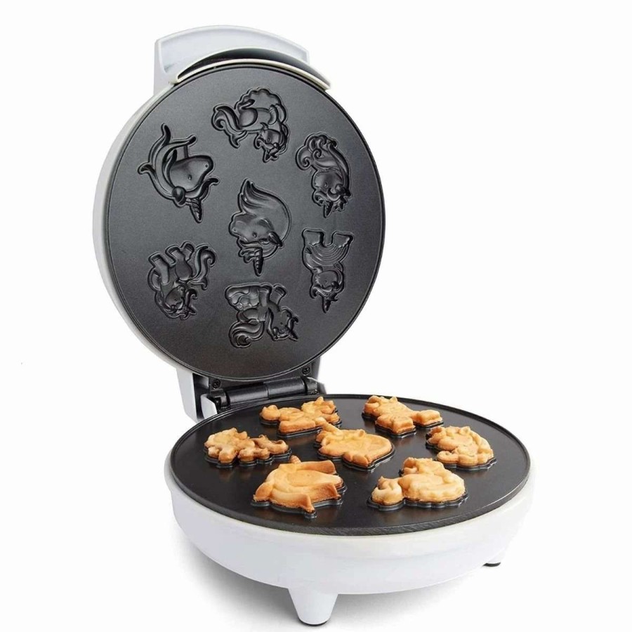 Frying, Grilling & Cooking * | Discount Cucina Pro Cucinapro Unicorn Party Waffle Maker White