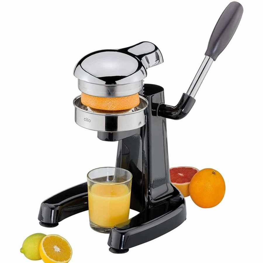 Blending & Drinks * | Buy Frieling Positano Citrus Press | Black Black