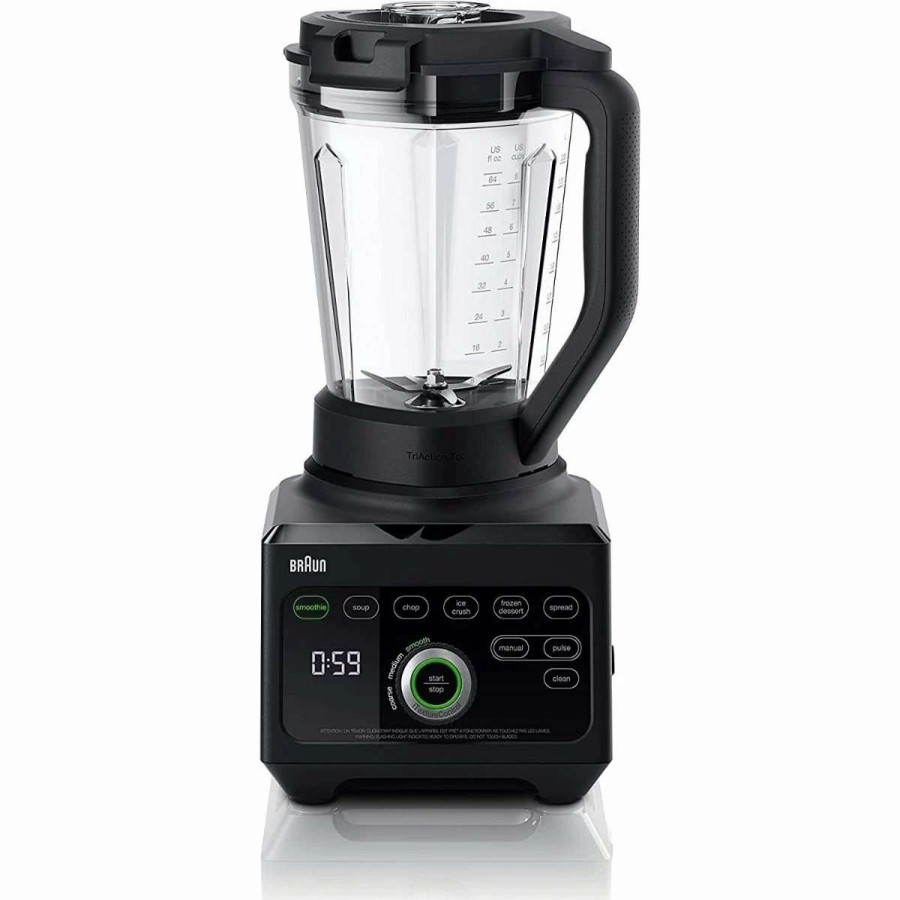 Blending & Drinks * | Flash Sale Braun Triforce Power Blender Black