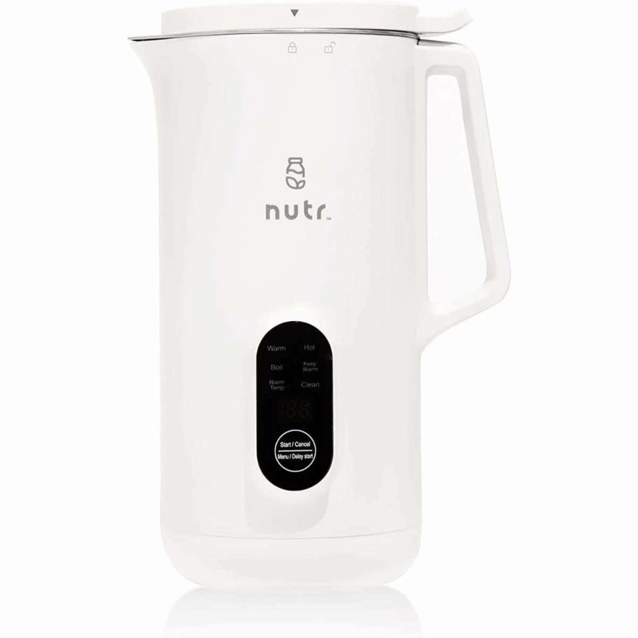 Blending & Drinks * | Budget Nutr Plant-Based Milk Maker | White White