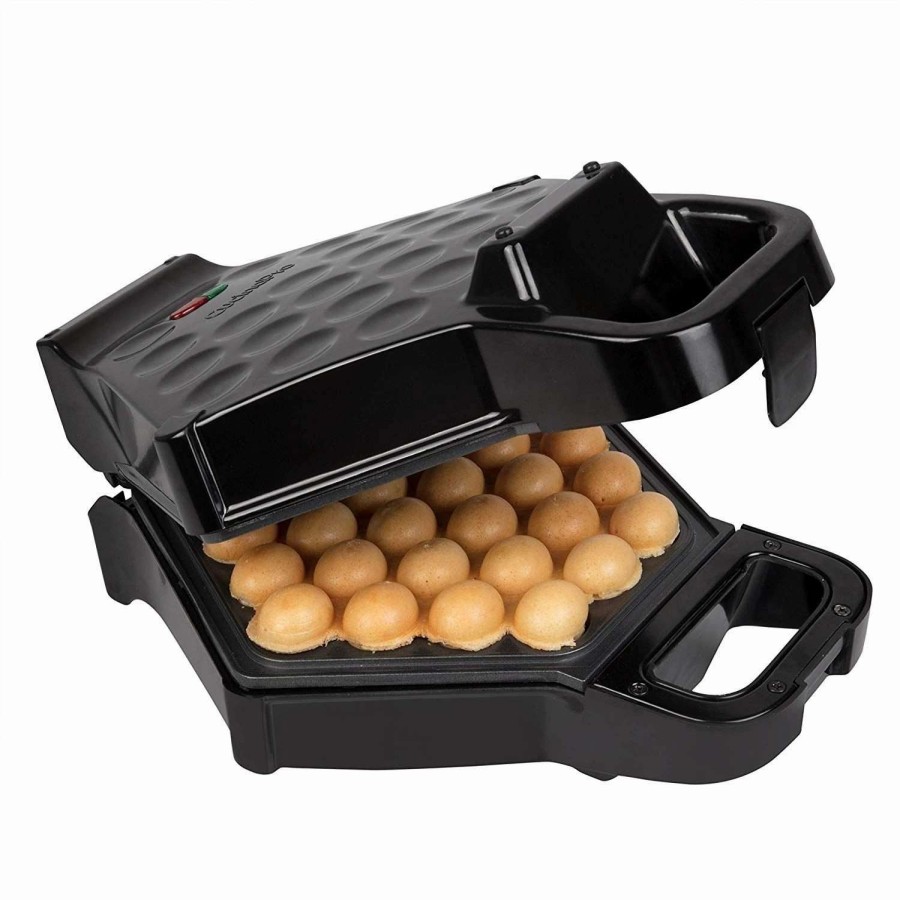 Frying, Grilling & Cooking * | Best Reviews Of Cucina Pro Cucinapro Bubble Waffler | Black Black