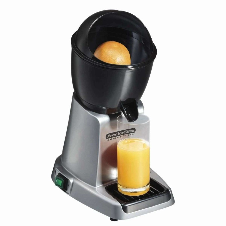 Blending & Drinks * | Wholesale Proctor Silex Commercial Electric Citrus Juicer Black, Silver