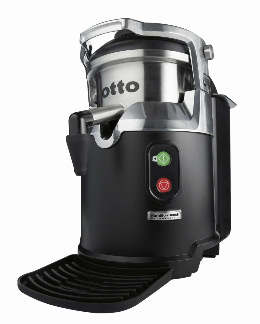 Blending & Drinks * | Promo Hamilton Beach Commercial Otto Centrifugal Juice Extractor Black & Stainless