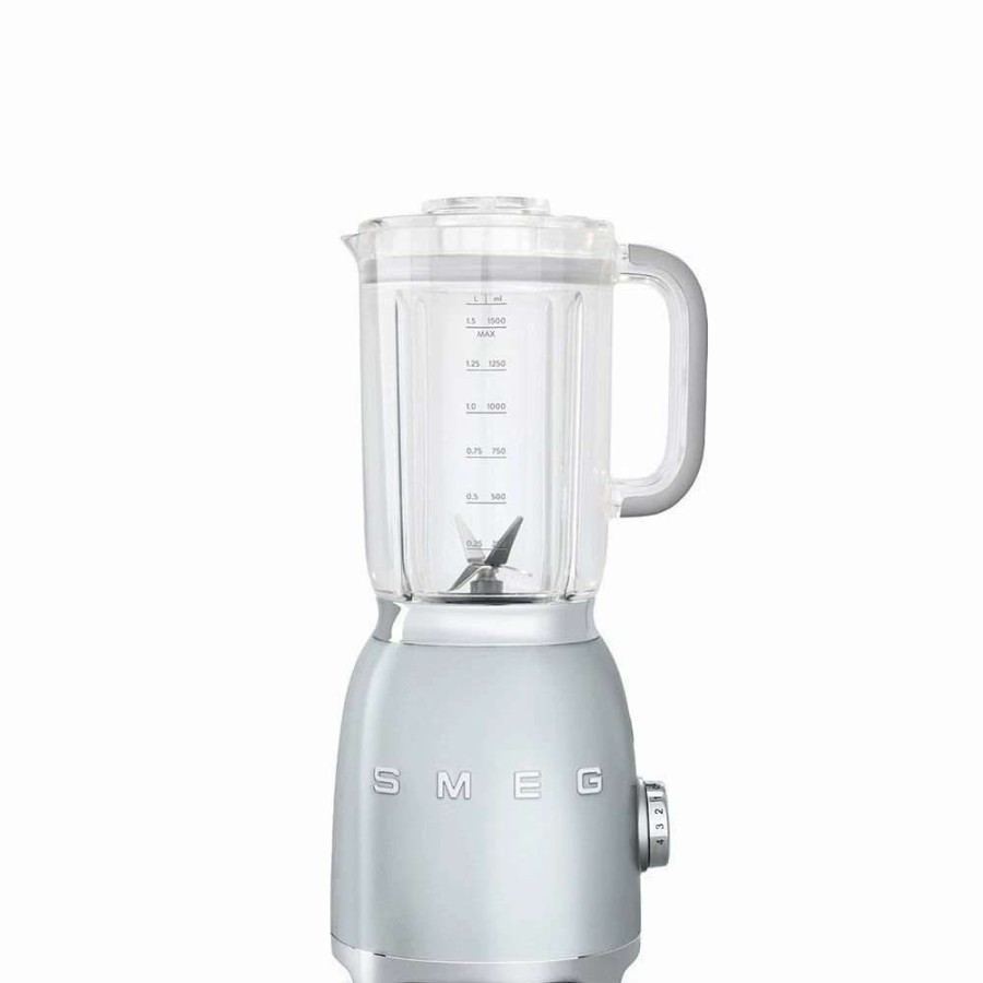 Blending & Drinks * | Brand New Smeg Blender | Silver Silver