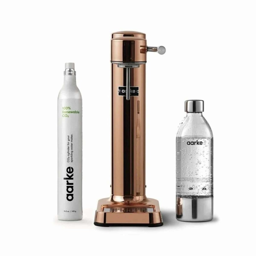 Blending & Drinks * | Deals Aarke Carbonator Iii With Co2 Cylinder | Copper Copper