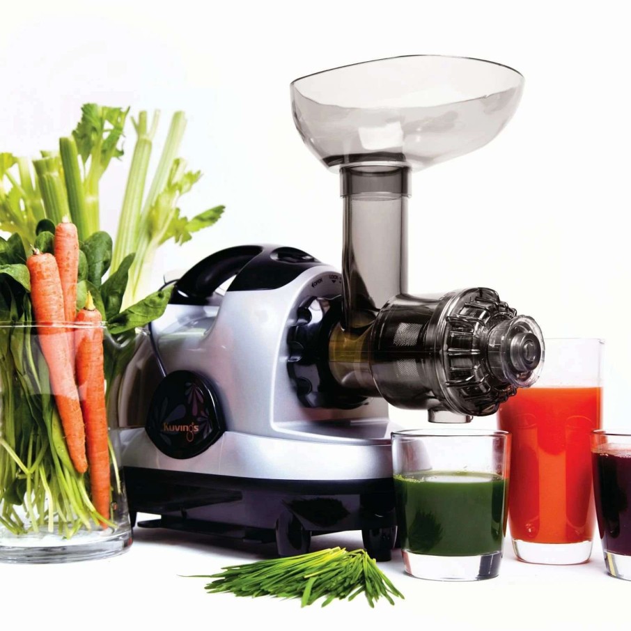 Blending & Drinks * | Wholesale Kuvings Juicer Kuvings Wheatgrass Juicer / Multipurpose Juicer Silver Silver