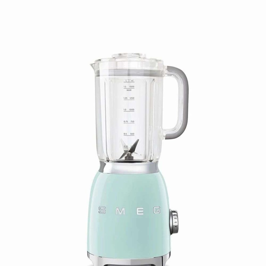 Blending & Drinks * | Outlet Smeg Blender | Pastel Green Green