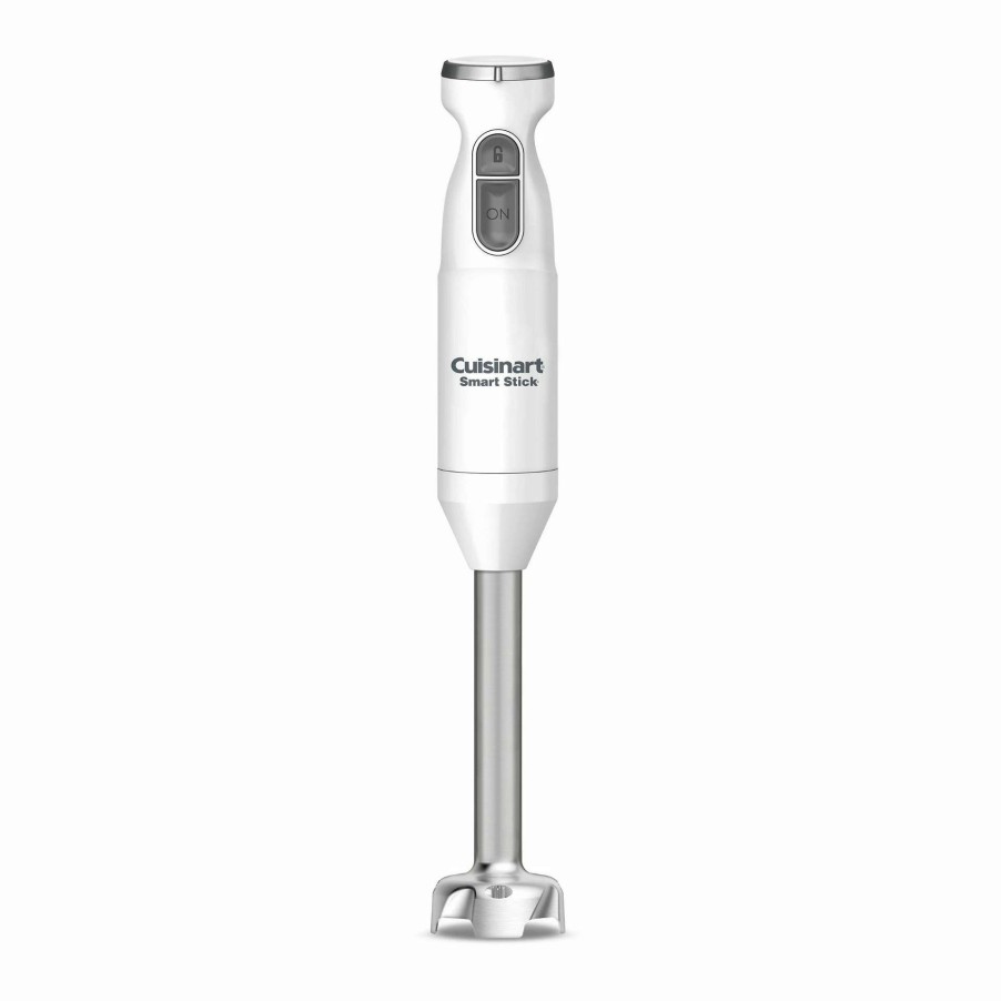 Blending & Drinks * | Best Reviews Of Cuisinart Smart Stick 2-Speed Immersion Hand Blender | White White