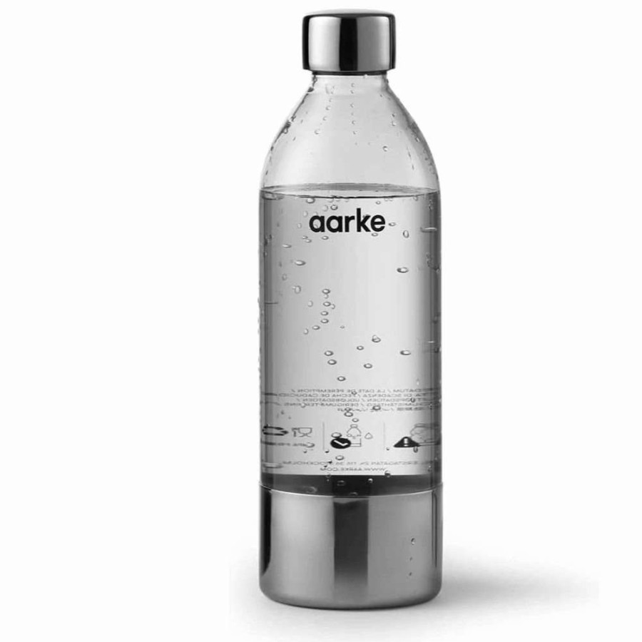 Blending & Drinks * | New Aarke 34Oz Reusable Pet Plastic Water Bottle Clear