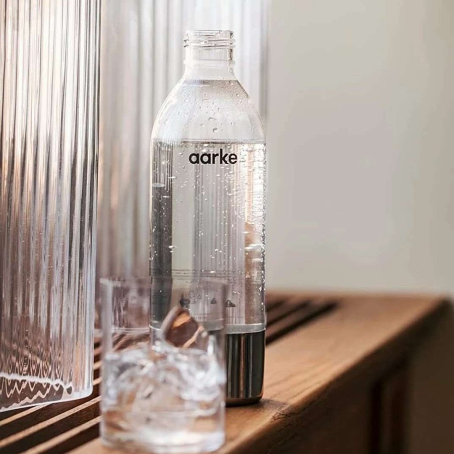 Blending & Drinks * | New Aarke 34Oz Reusable Pet Plastic Water Bottle Clear