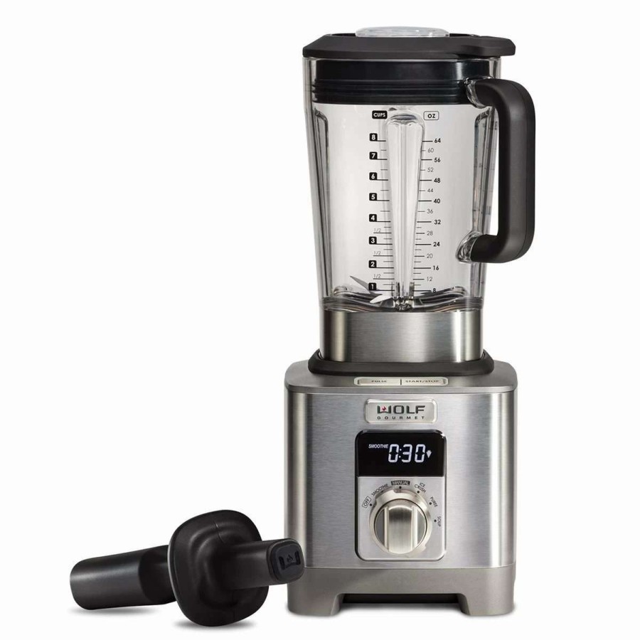 Blending & Drinks * | Wholesale Wolf Gourmet Blender Steel