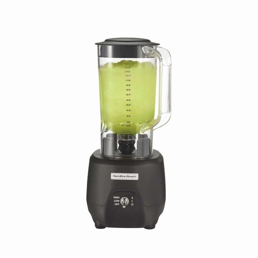 Blending & Drinks * | Cheapest Hamilton Beach Commercial Hamilton Beach 2-Speed Bar Blender (1 Hp): 44Oz Poly Jar Black