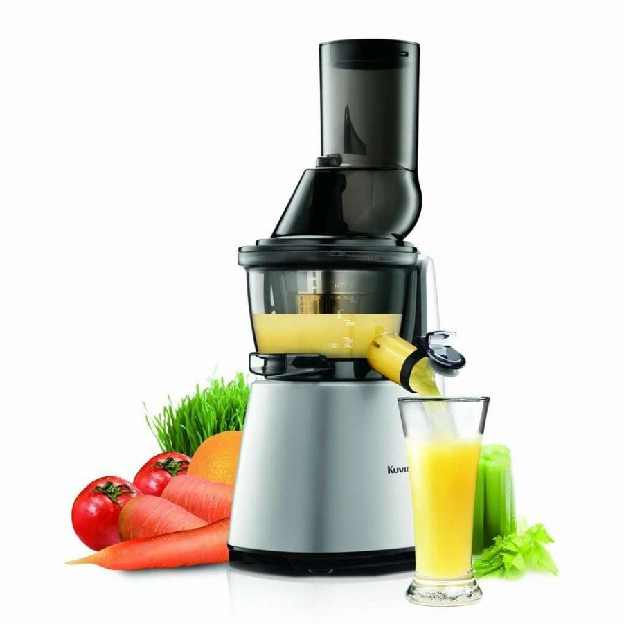 Blending & Drinks * | Best Pirce Kuvings Juicer Kuvings Whole Slow Elite Juicer Silver Black & Stainless