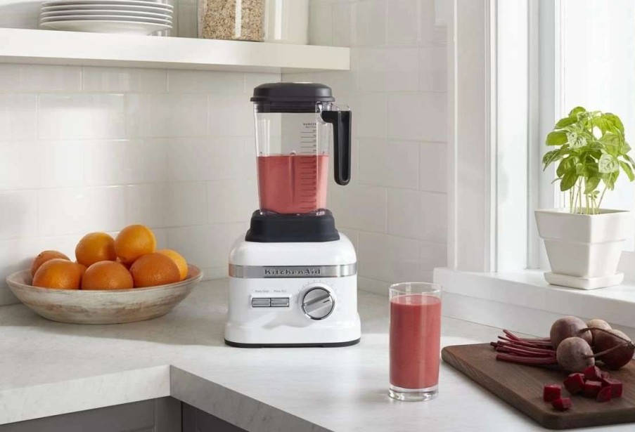 Blending & Drinks * | New Kitchenaid Pro Line Series Blender | Frosted Pearl White