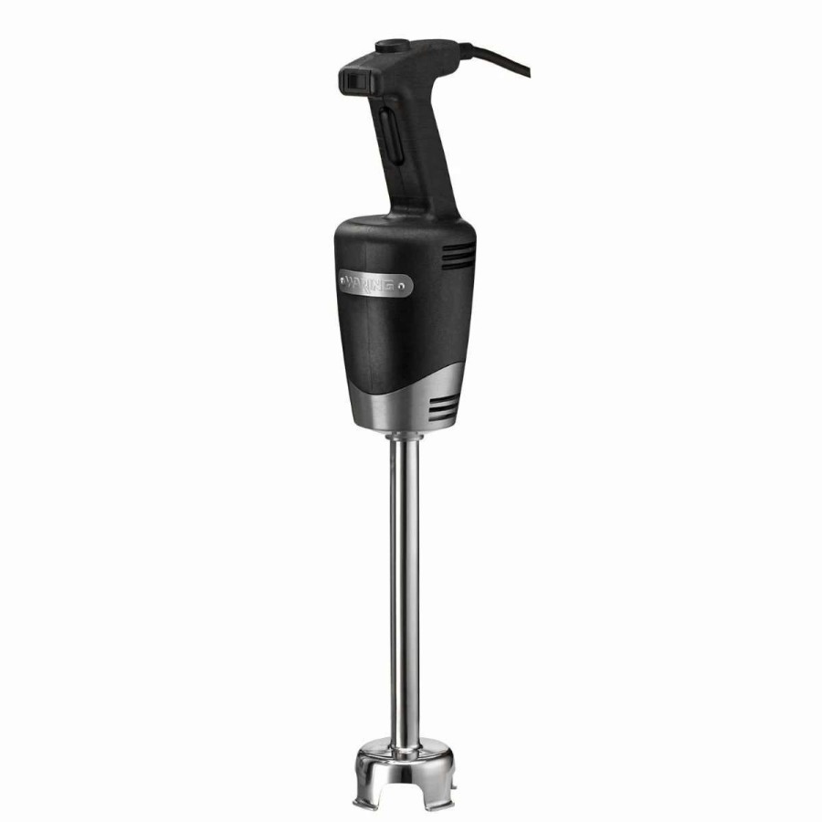 Blending & Drinks * | Hot Sale Waring Commercial 10 Quik Stik Plus Medium Duty Immersion Blender Black, Black & Stainless, Silver