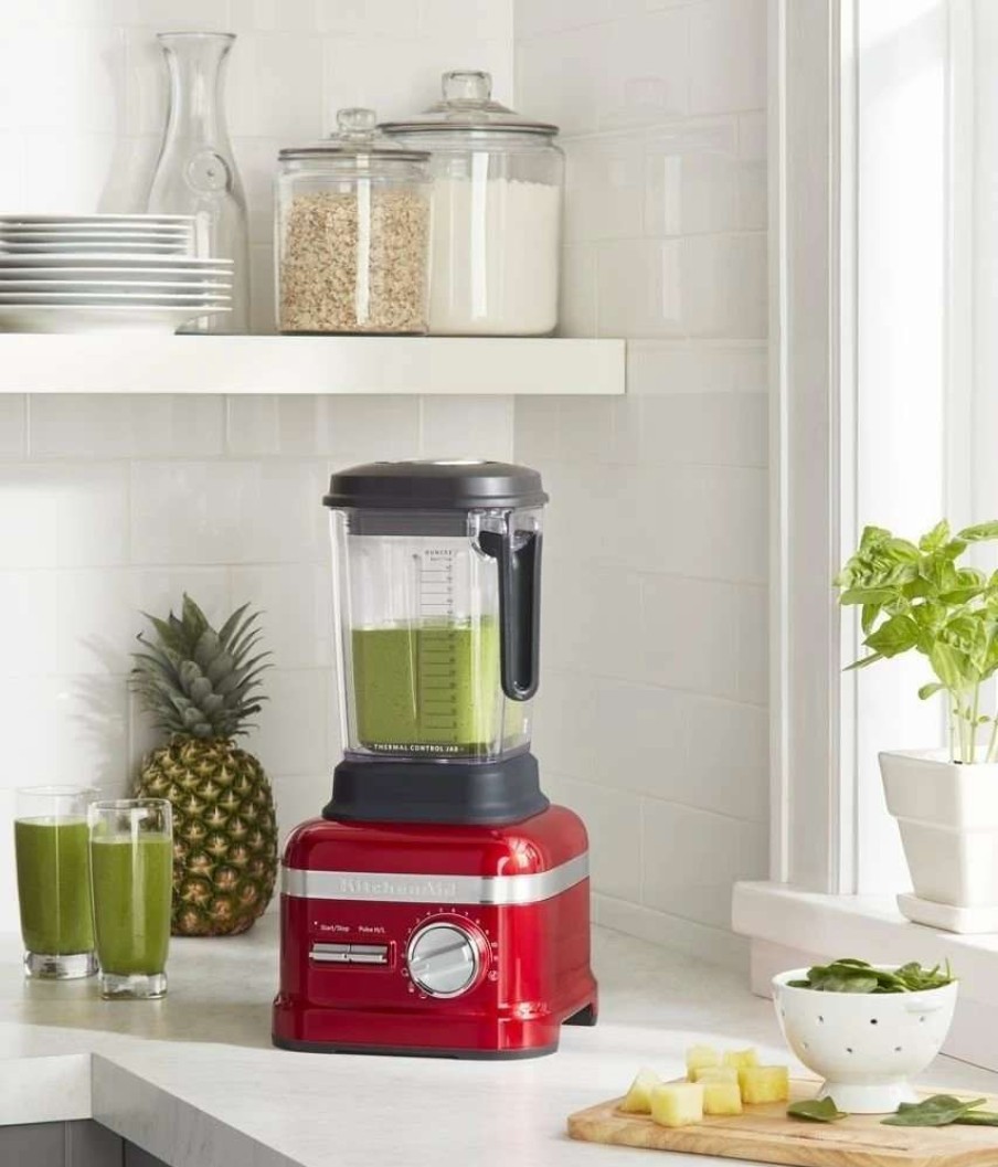 Blending & Drinks * | Deals Kitchenaid Pro Line Series Blender With Thermal Control Jar | Candy Apple Red Red