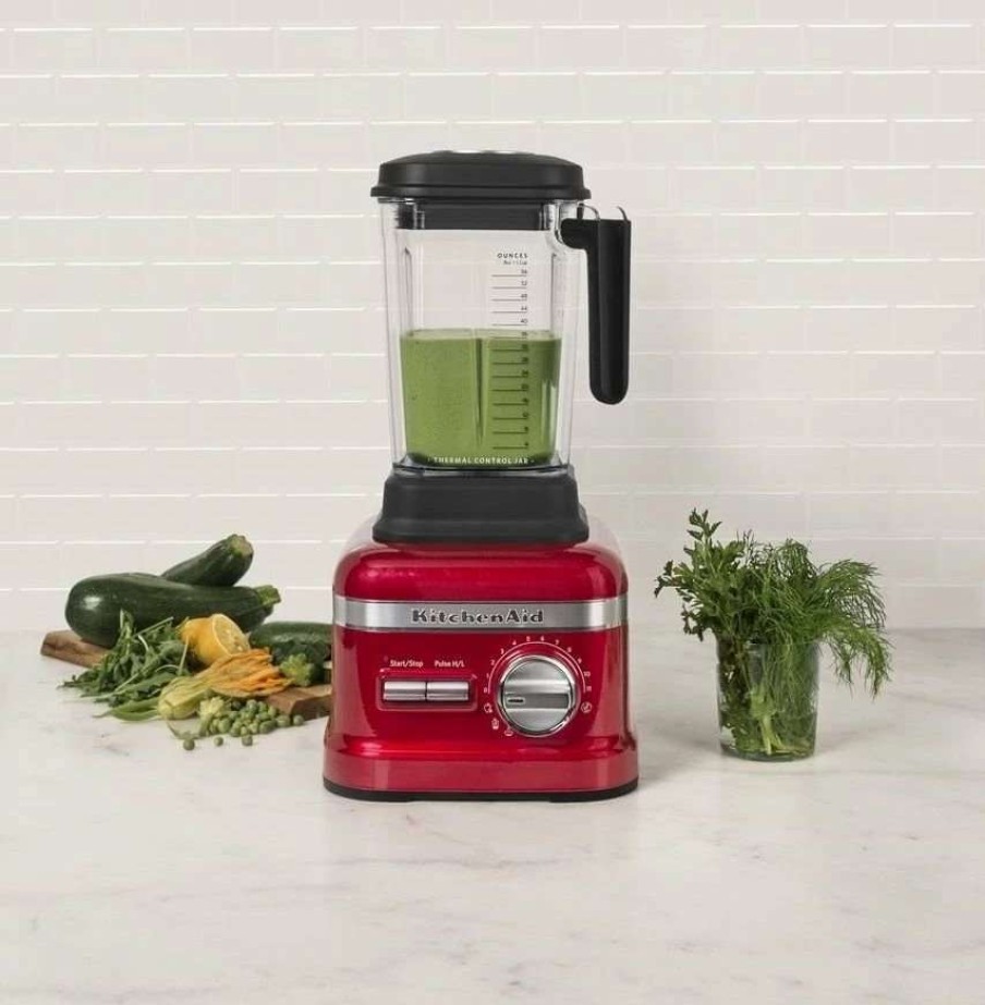 Blending & Drinks * | Deals Kitchenaid Pro Line Series Blender With Thermal Control Jar | Candy Apple Red Red