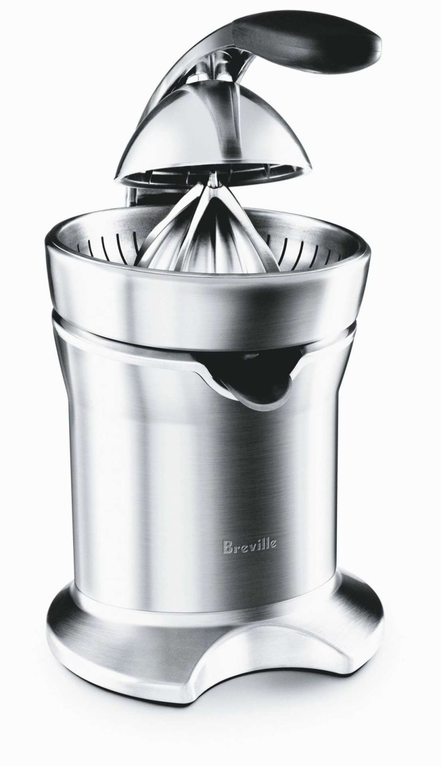 Blending & Drinks * | New Breville The Citrus Press Pro Juicer | Brushed Stainless Steel Silver