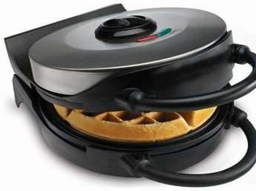 Frying, Grilling & Cooking * | Hot Sale Cucina Pro Cucinapro Classic Waffle Makers Multiple Types Available Black