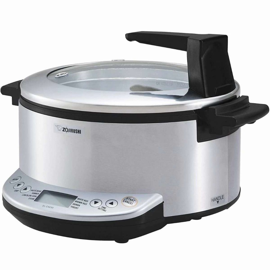 Frying, Grilling & Cooking * | Discount Zojirushi 6 Qt. Multicooker Stainless Steel