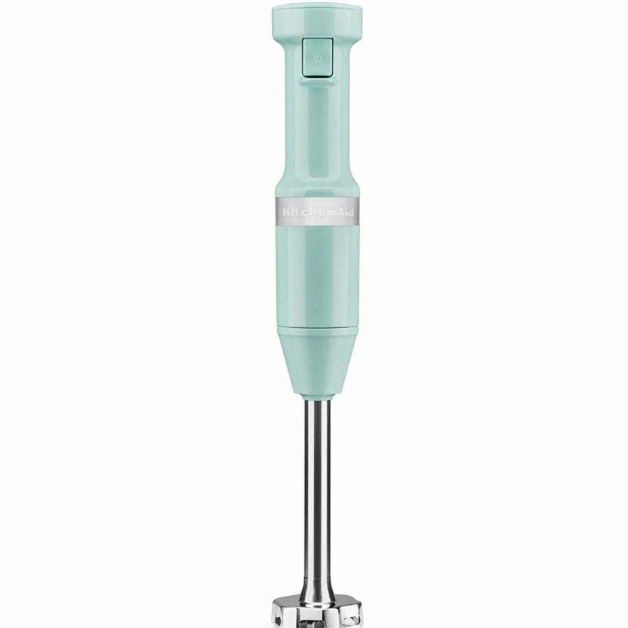 Blending & Drinks * | New Kitchenaid Variable Speed Corded Hand Blender | Ice Blue