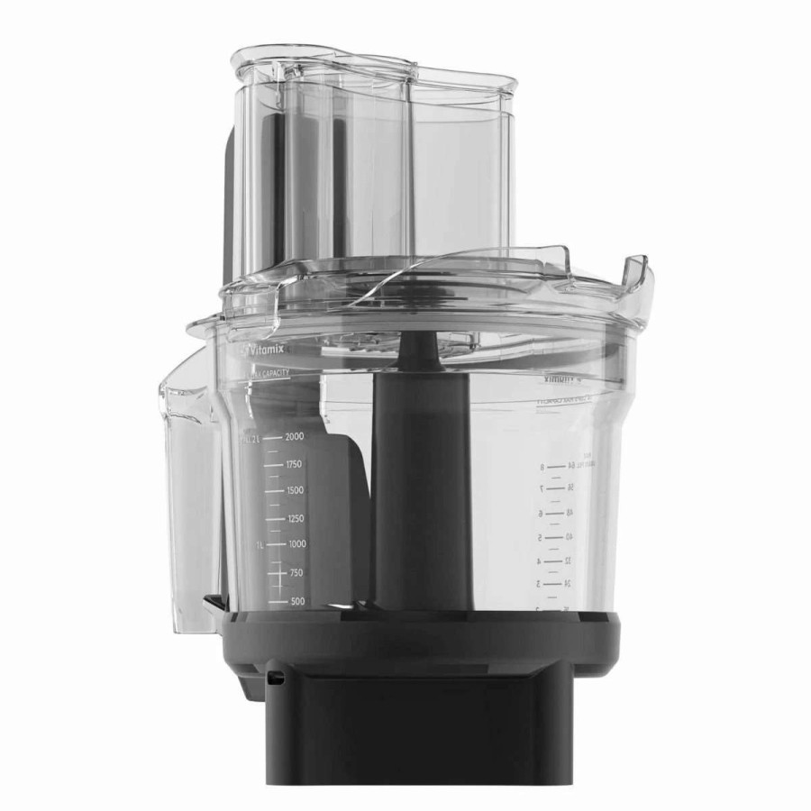 Blending & Drinks * | Flash Sale Vitamix 12-Cup Food Processor Attachment Clear, Stainless Steel