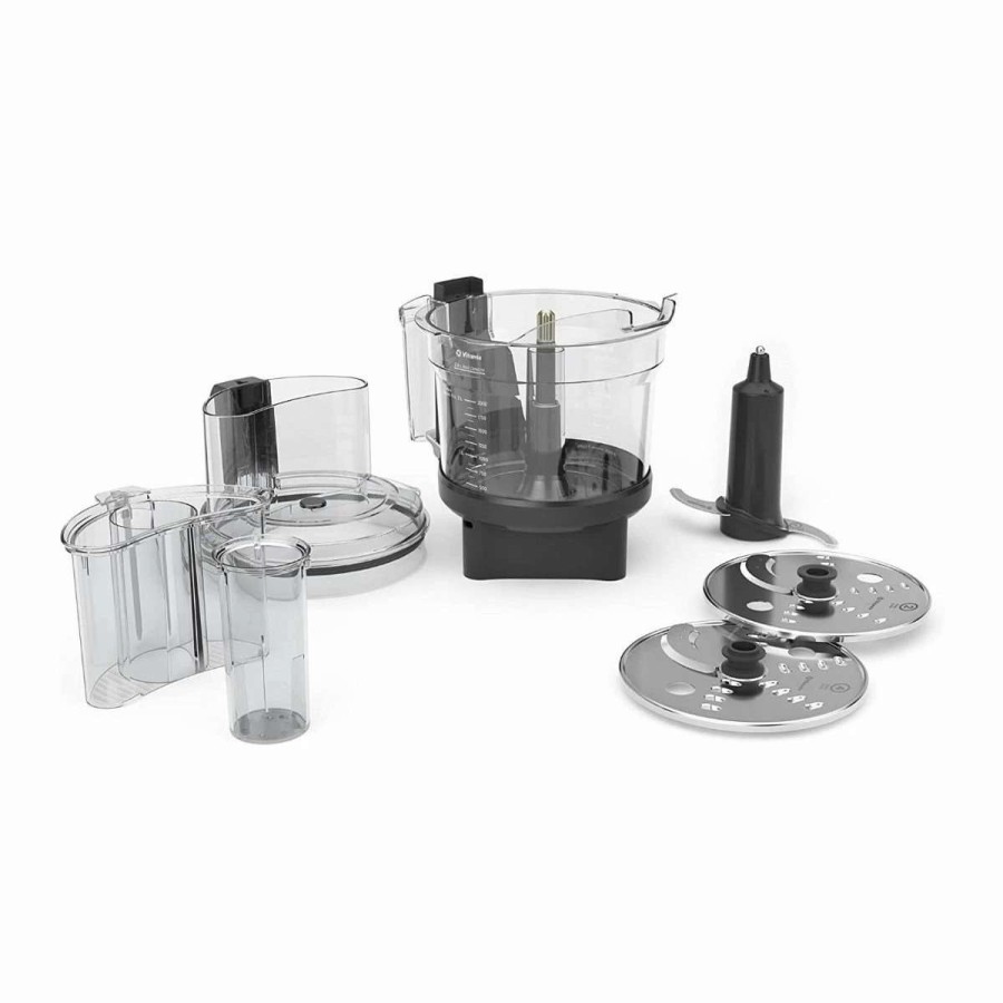 Blending & Drinks * | Flash Sale Vitamix 12-Cup Food Processor Attachment Clear, Stainless Steel