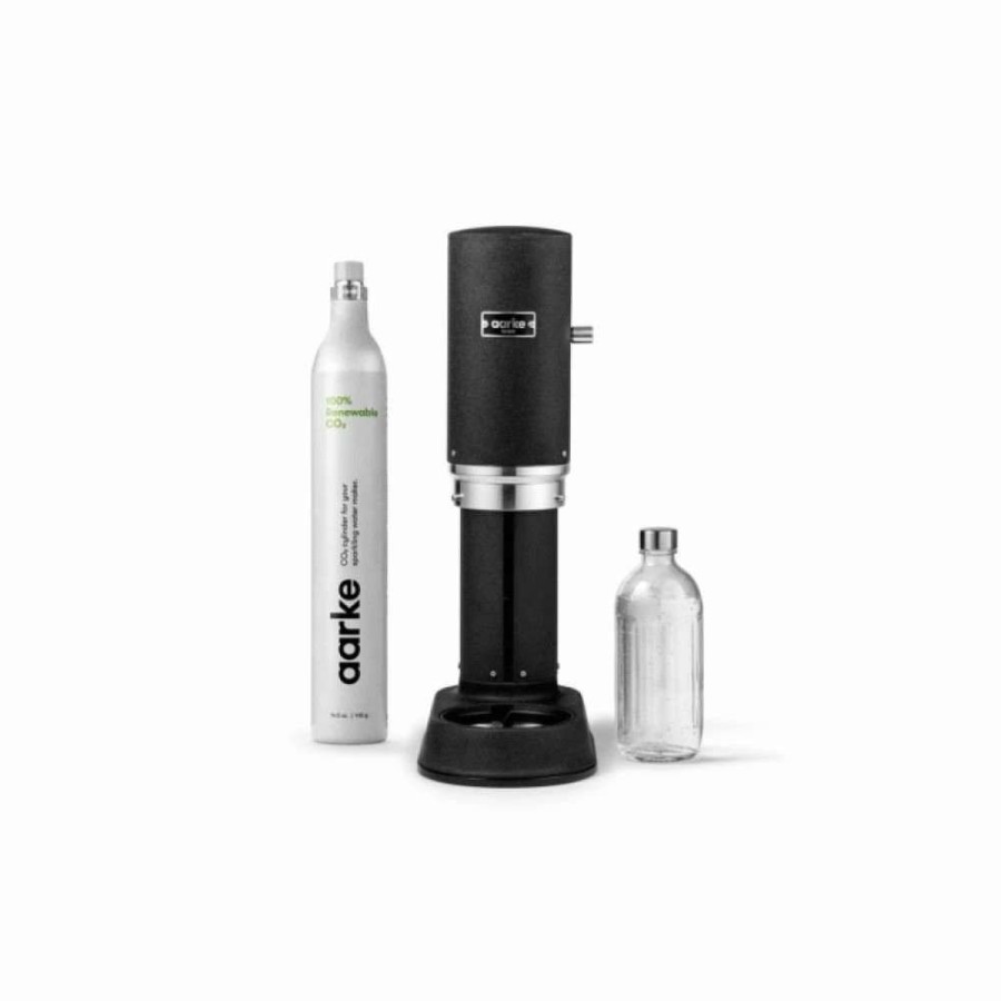 Blending & Drinks * | Buy Aarke Carbonator Pro With Co2 Cylinder | Matte Black Black