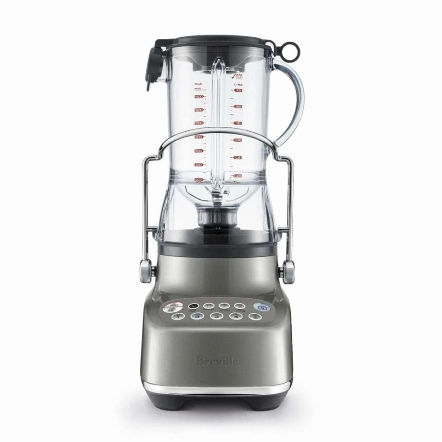 Blending & Drinks * | Best Deal Breville The 3X Bluicer Blender Gray