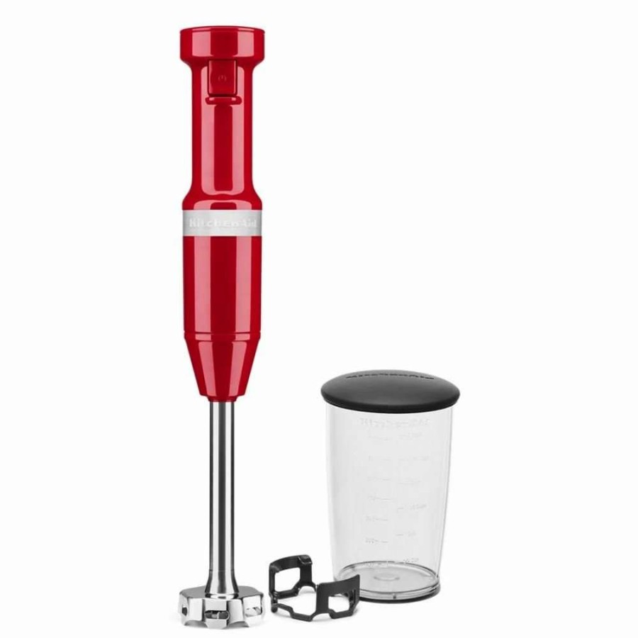 Blending & Drinks * | Discount Kitchenaid Variable Speed Corded Hand Blender | Passion Red Red