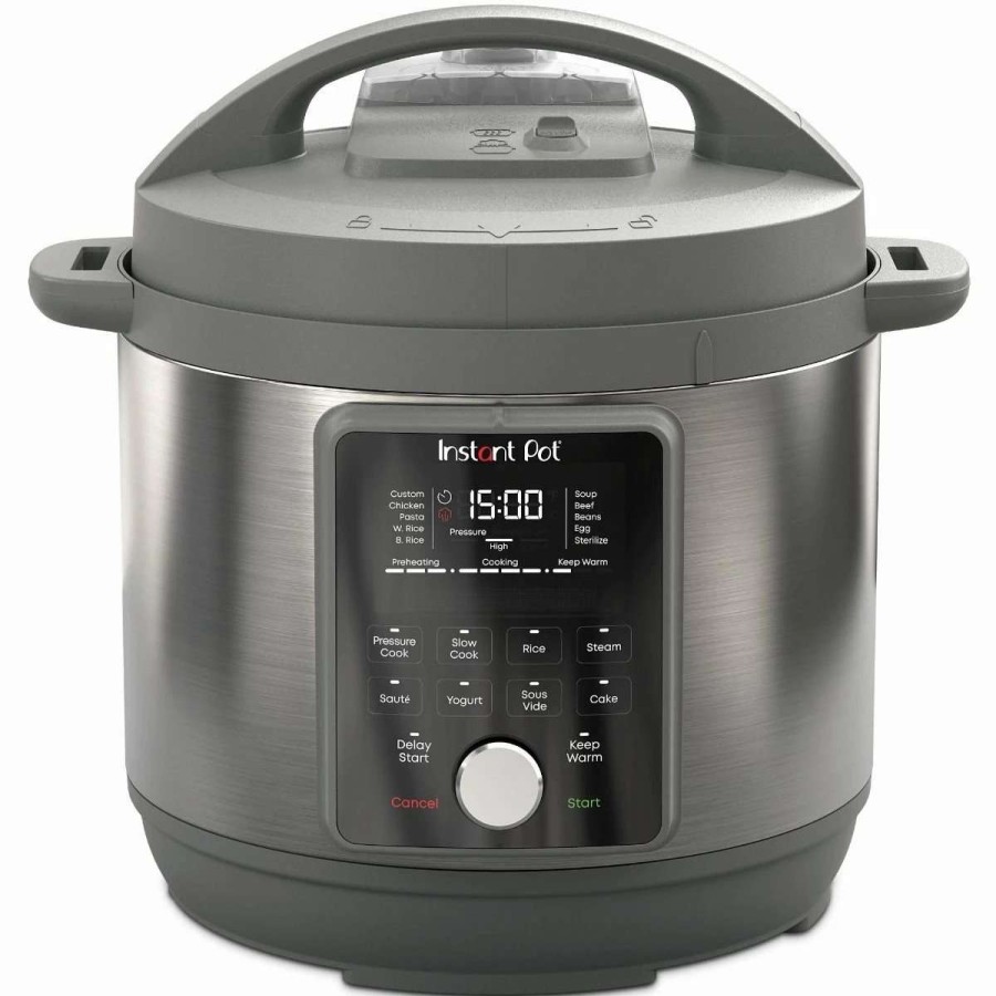 Frying, Grilling & Cooking * | Outlet Instant Pot Duo Plus Pressure Cooker | 8-Quart Gray