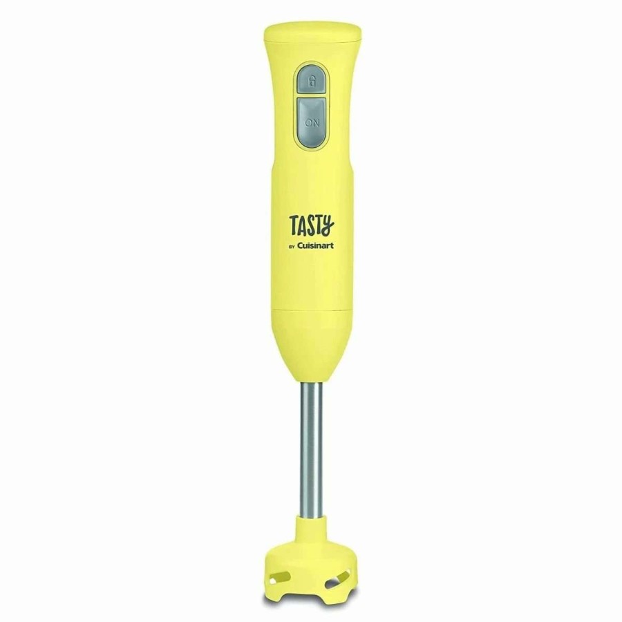 Blending & Drinks * | Hot Sale Tasty By Cuisinart Hand Blender | Yellow Yellow