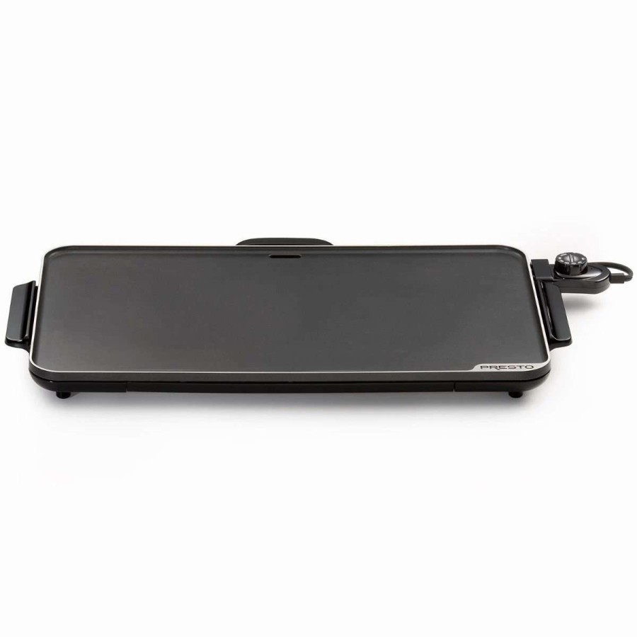 Frying, Grilling & Cooking * | Wholesale Presto 22 Electric Slimline Griddle Black