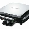 Frying, Grilling & Cooking * | Best Reviews Of Cuisinart 4-Slice Square Belgian Waffle Maker | Square Black & Stainless