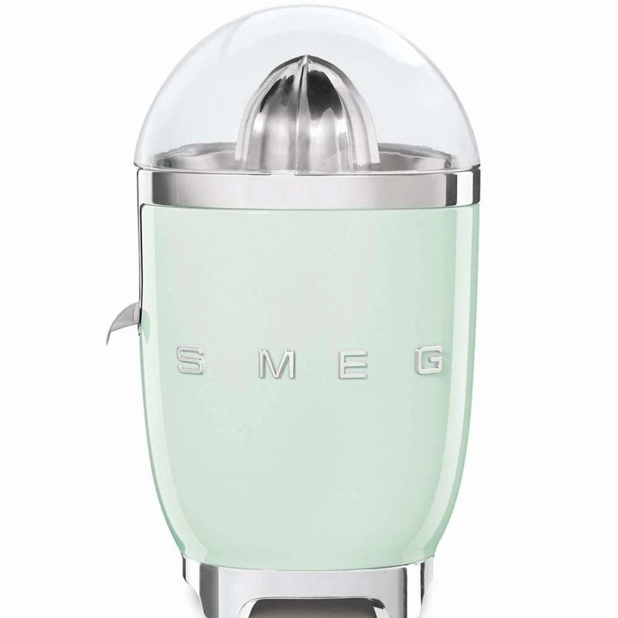 Blending & Drinks * | Deals Smeg Citrus Juicer | Pastel Green Green