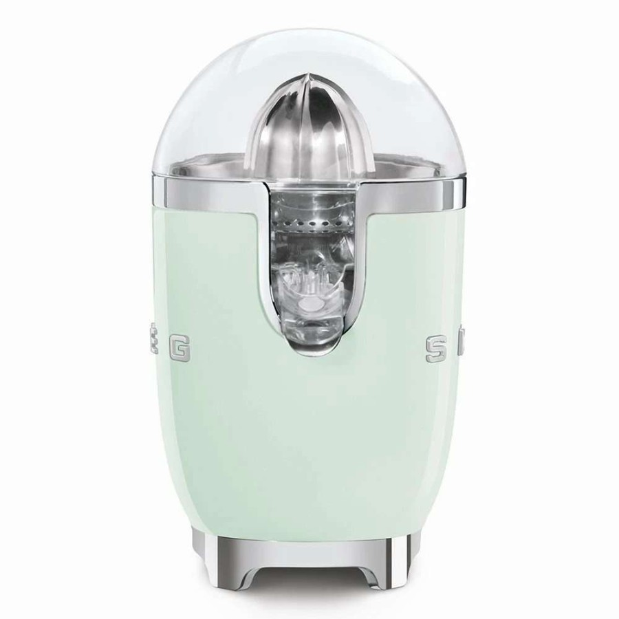 Blending & Drinks * | Deals Smeg Citrus Juicer | Pastel Green Green