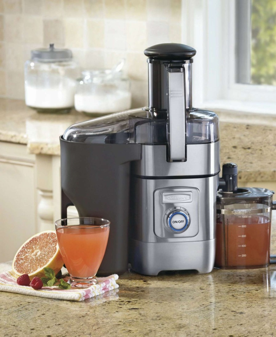 Blending & Drinks * | Best Reviews Of Cuisinart Juice Extractor Silver