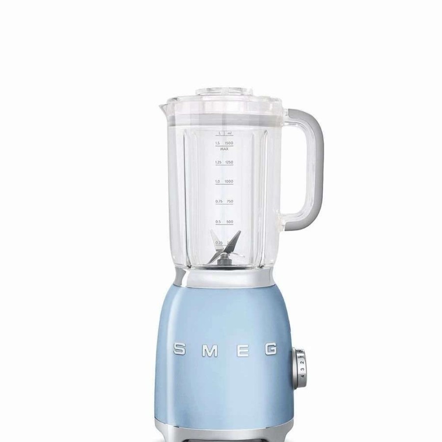 Blending & Drinks * | Buy Smeg Blender | Pastel Blue Assorted